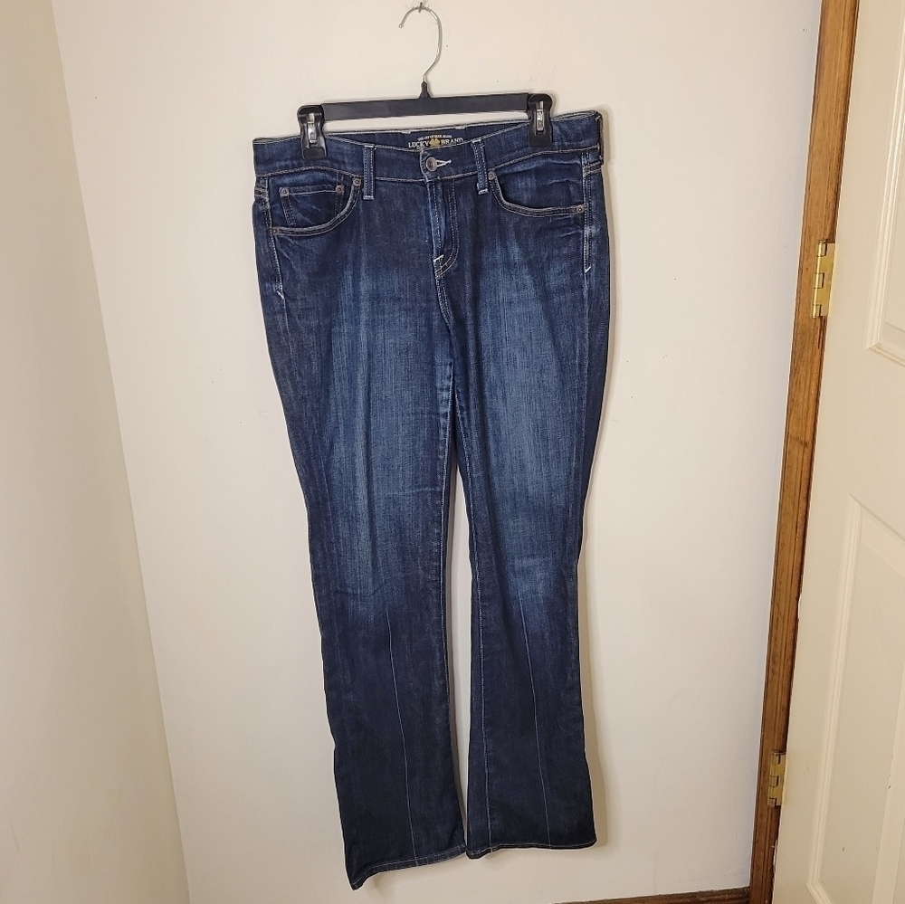 Lucky Brand Women's "Classic Rider" Blue Jeans - Size (8) - Excellent Condition